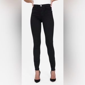 Frame Le High Skinny jeans, size 28 Black